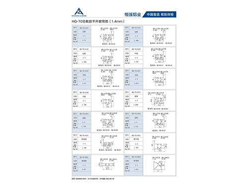HQ-70功能款平開窗