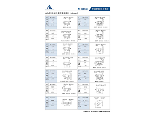 HQ-75功能款平開窗